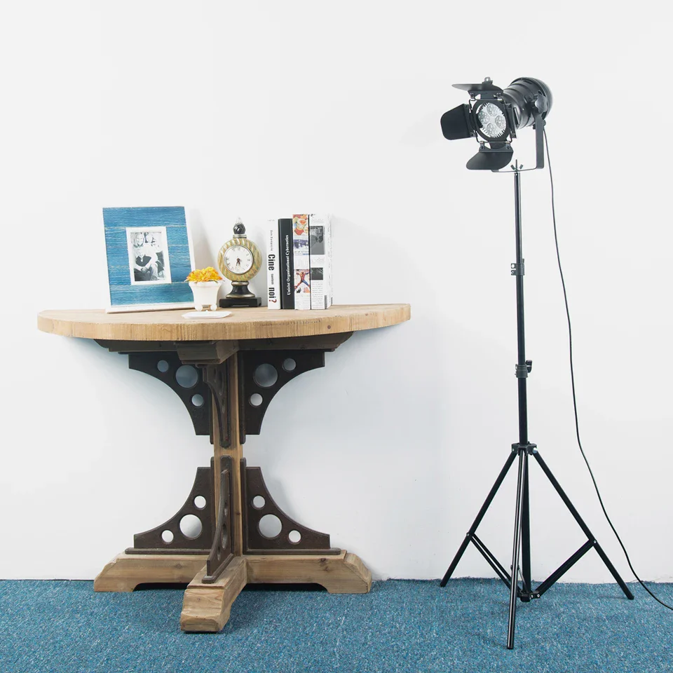

Retro Standing Lights Room Light Stand Ceiling lighting Industrial Bar Creative Home Decor Studio Retro Tripod Black Floor Lamp