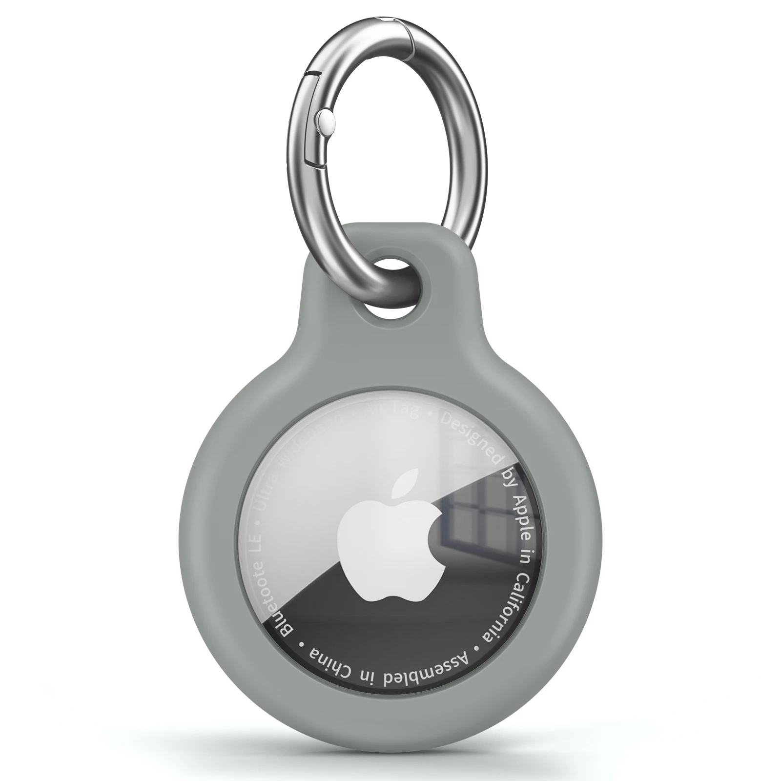 TPU-Hülle für Apple Air Tag Halter mit Schlüsselanhänger, Schutzhülle, Tracker-Zubehör, kratzfeste Hülle für Apple Air Tag Case