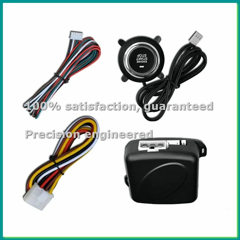 

12V Car One Key Start System Automatic Ignition Engine Ignition System Remote Control Push Button Start System Car Part-BCBW