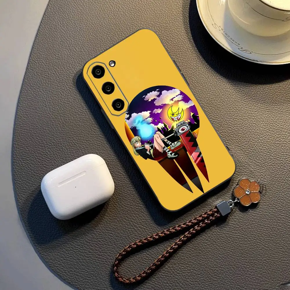 

SOUL EATER JP Manga Anime Phone Case For Samsung Galaxy A73,A72,A71,A70,A53,A52,A51,Others Soft Black Cover