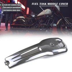 For Harley Davidson Low Rider S ST 2022 2023 Motorcycle Accessories Fuel Tank Guard Ciddle Cover Fairing Kit Dry Carbon Fiber