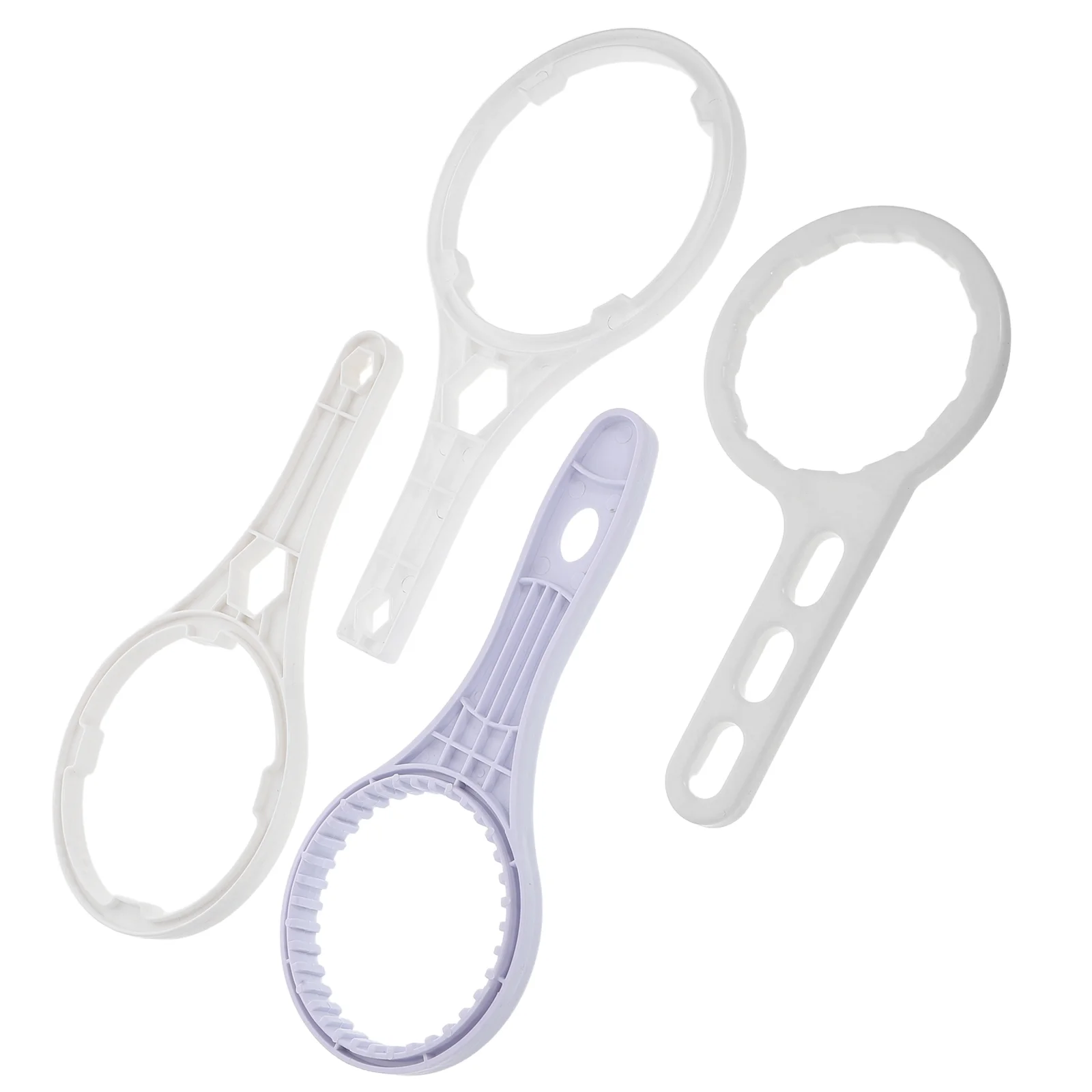 

4pcs Filter Housing Wrench Plastic Spanner Water Membrane Bathroom Replacement Tool House Prefilter Easy Use Water Purifier