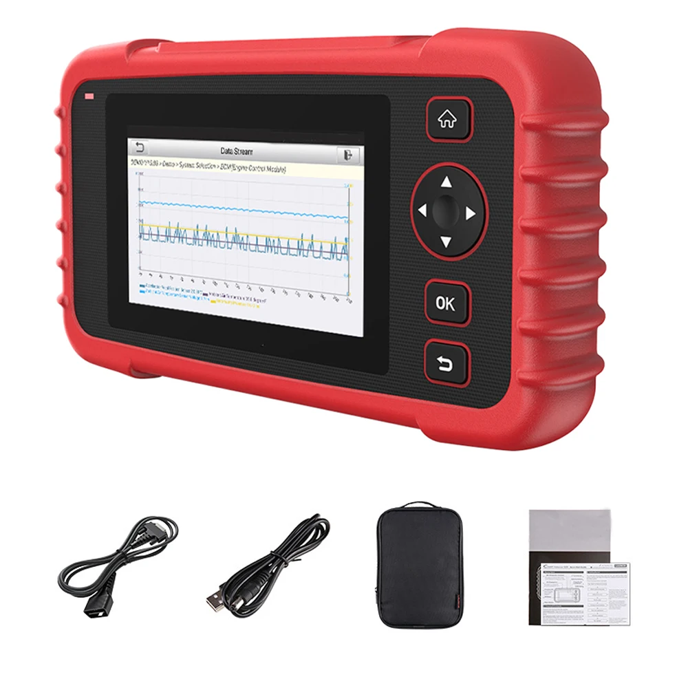 X431 CRP123X Car OBD2 Diagnostic Tools Obd2 Scanner Engine ABS SRS AT Code Reader Free Update Automotive Tools