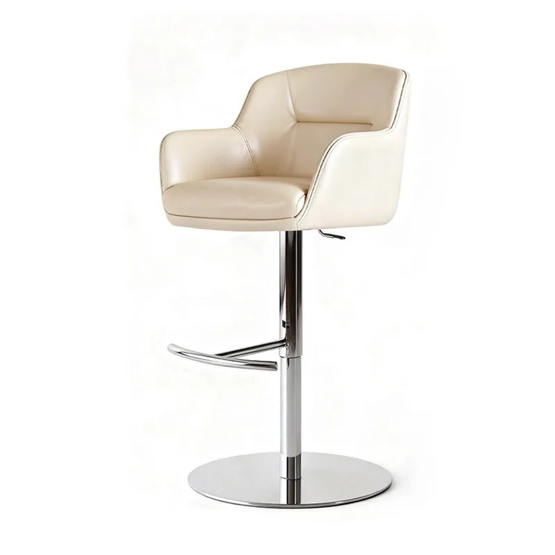 

Chair Guest Restaurant Home Island Chair Designer Bar Dining Lifting Stainless Steel Chair