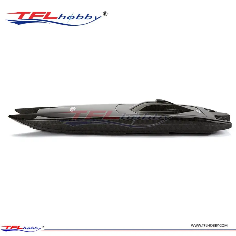 Tianfulong 69cm Catamaran Carbon Fiber Hull Mini Ghost Son MINI CAT1123 Dual Motor Remote Control Boat