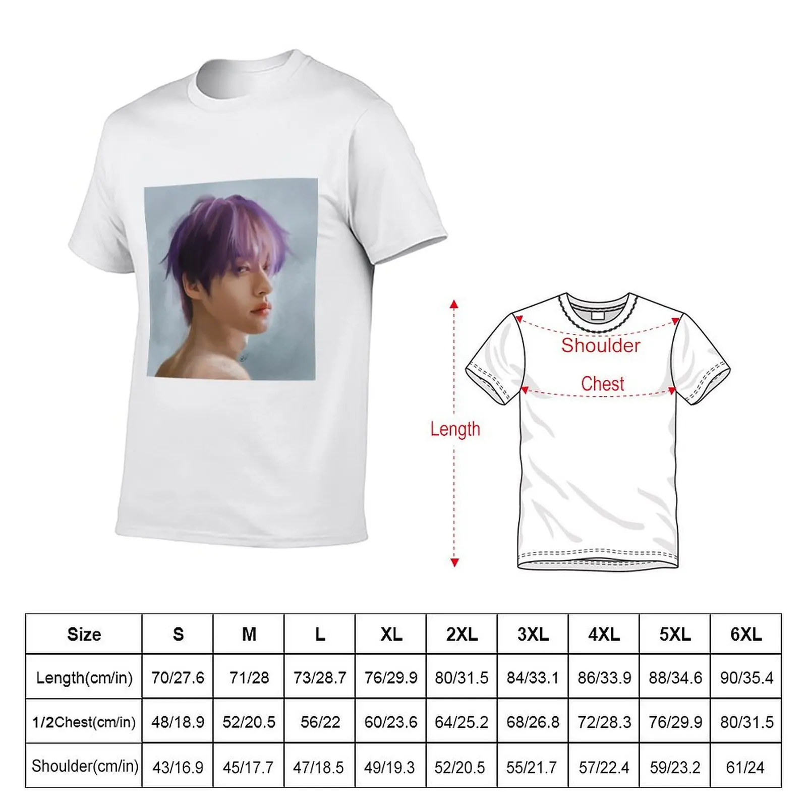 Lee Know purple hair T-shirt aesthetic clothes cute clothes plus size tops sweat shirts, men