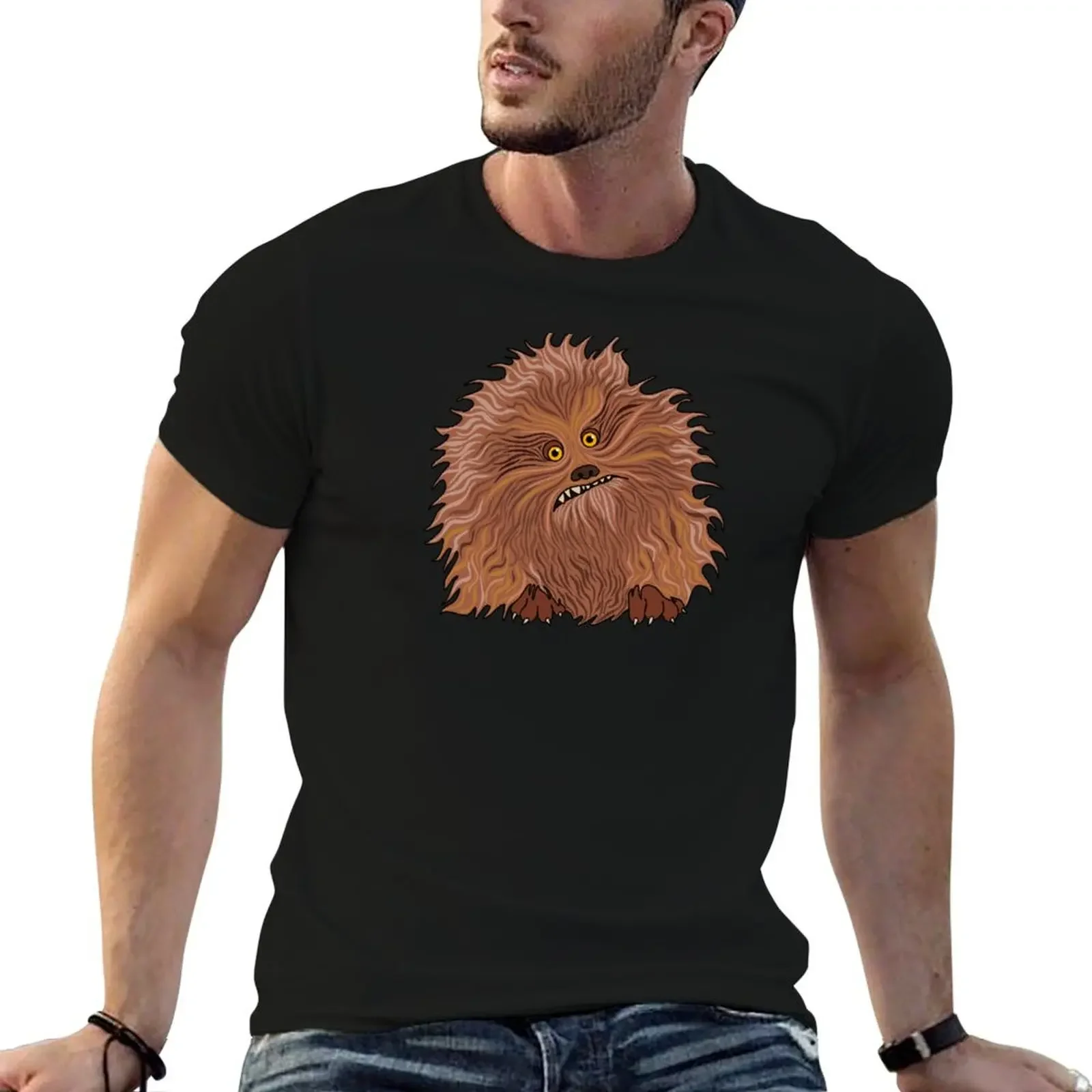 Fizzgig T-Shirt blacks animal prinfor boys men t shirt