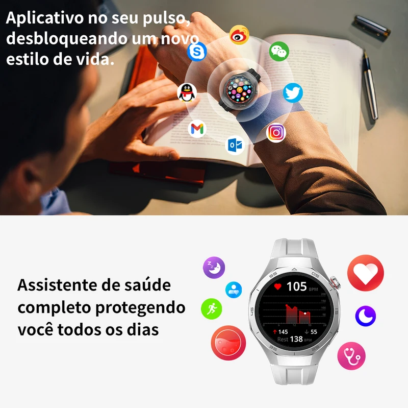 Relógio Aurafit Energy 3 para iPhone e Android — foto 6