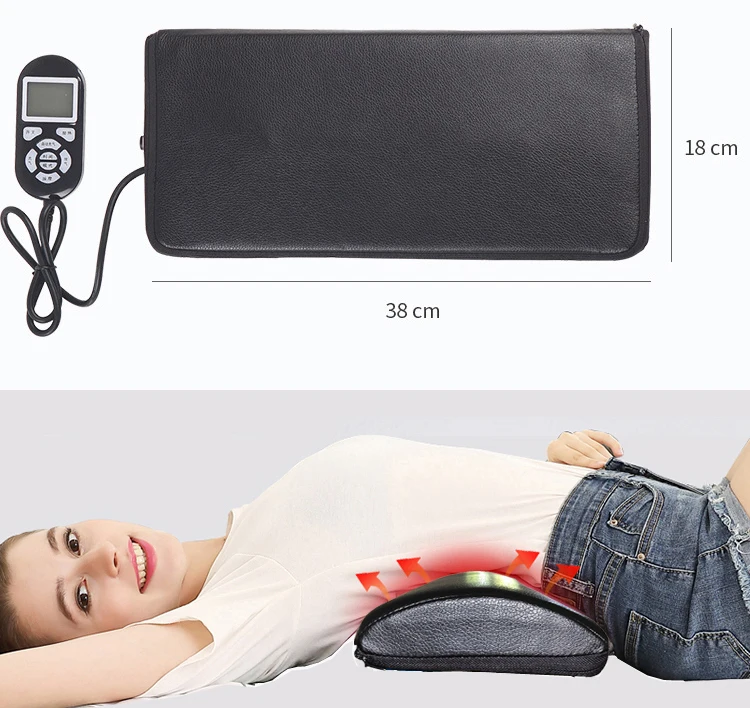 Cross-border Special Offer Home Dynamic Waist Muscles Stretch Back Spine Relax Waist Traction Massager Pillow