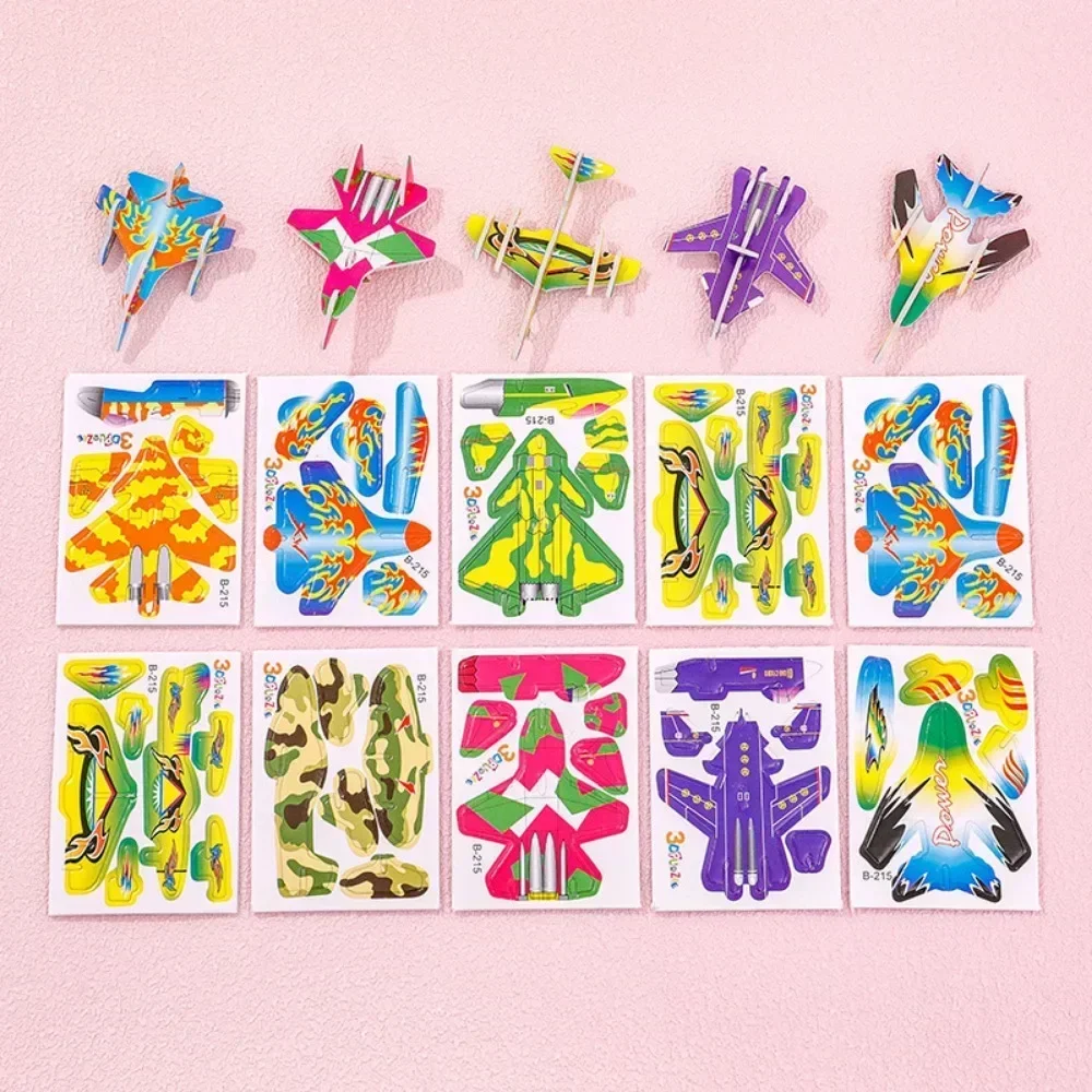 어린이용 3D DIY 퍼즐 장난감, 귀여운 만화 공룡 직소 퍼즐, 조기 교육 장난감, 몬테소리 게임, 아기 선물, 10 개