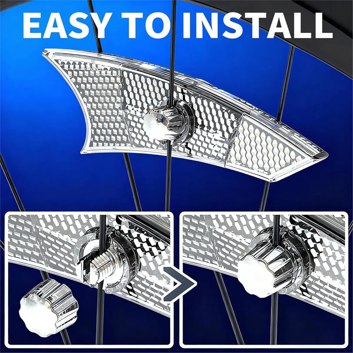 

AD10 2 Pack Rechargeable Bike Wheel Lights ,Waterproof Bike Spoke Light , Adults Kids Bicycle Lights for Wheels,Motion Sensor