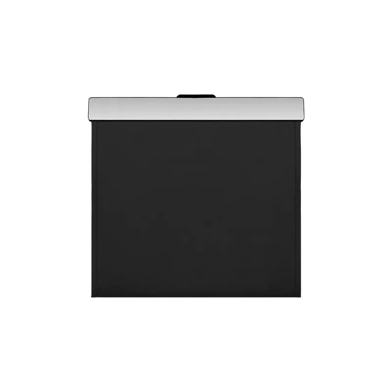 

For PU Leather Storage Box Pocket Leak-proof LED Car Garbage Bag Waterproof Magnetic Adsorption Trash Can Back Seat Hanging