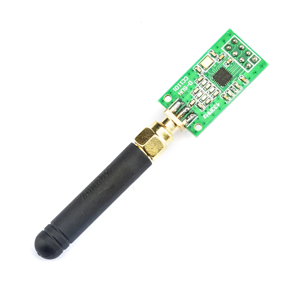 CC1101 Wireless RF Transceiver Board 315MHZ 433MHZ 868MHZ 915MHZ SMA Antenna Wireless Module 30mA GFSK MSK Modulation