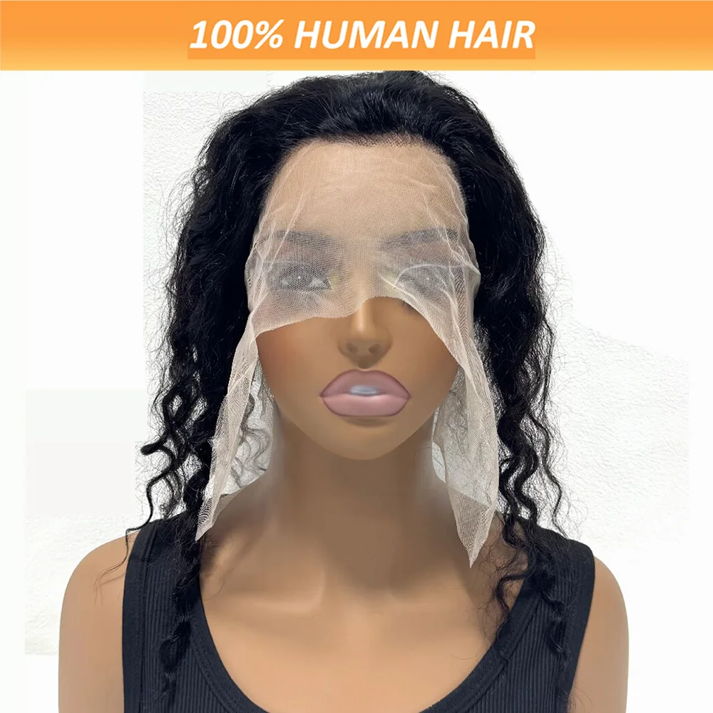 

Глубокая волна 13x6, кружевная фронтальная часть парика, девственные человеческие волосы, регулируемый ремешок, дышащее кружево для естественного вида, парики фронта шнурка