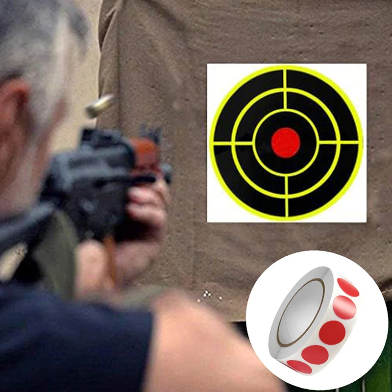 Etichette adesive per punti con codice colore rotondo da 0,75 pollici per bersagli di allenamento per tiro con l'arco e caccia con arco