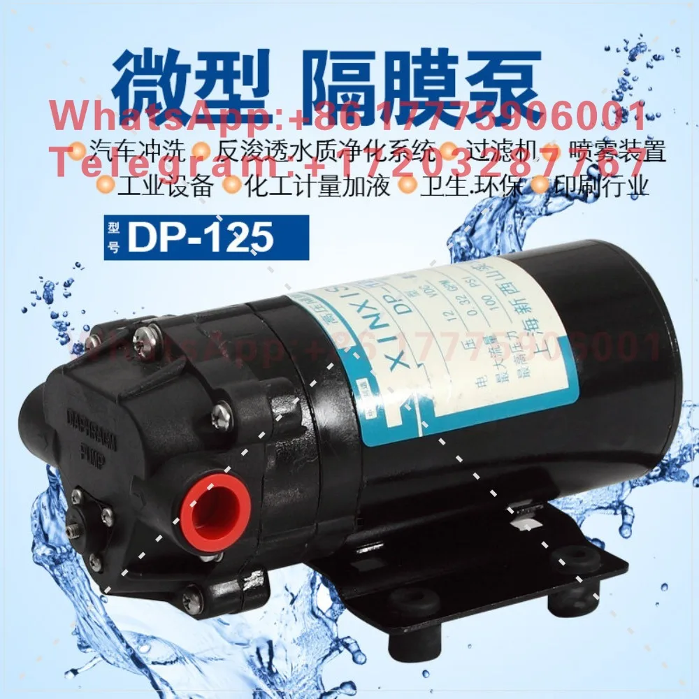 

New Xishan DP-125 diaphragm pump industrial cleaning machine booster pump RO