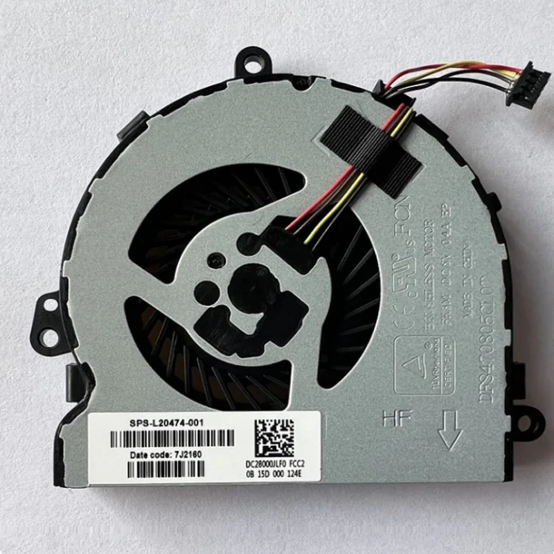 NEW Laptop CPU Cooling Fan for HP 250 255 G10 TPN-Q287 15-fc 15z-fc000 FC0082AU FC0083AU FC0106AU R N38472 001 N38473