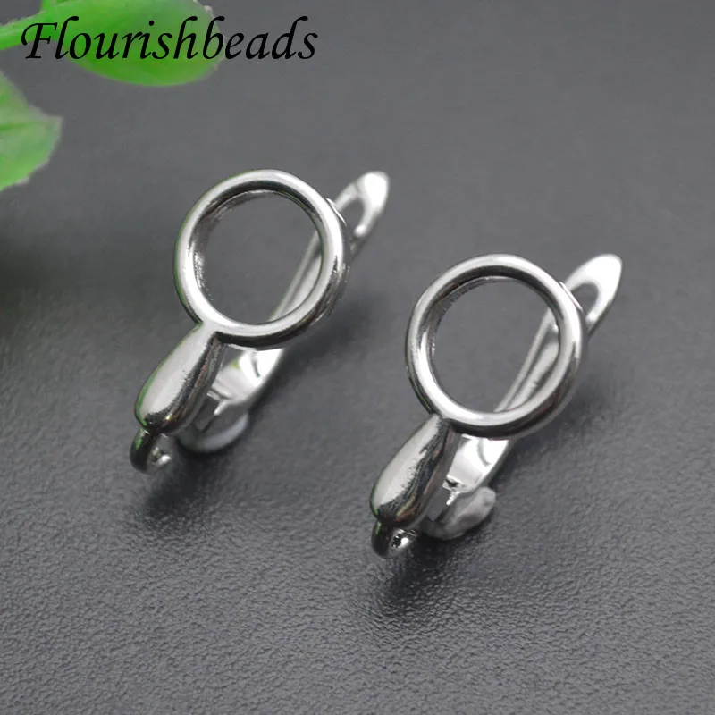 3 Style Earring Hooks Jewelry Findings Smooth Good Quality Earwire for Women DIY Handmade Earrings Making 30pcs/lot