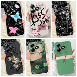 For Infinix Hot 40i hot40 Pro Cover Hot 40 i Fashion Style Pattern Case Silicone Soft Fundas For infinix Hot 40Pro X6837 Coque
