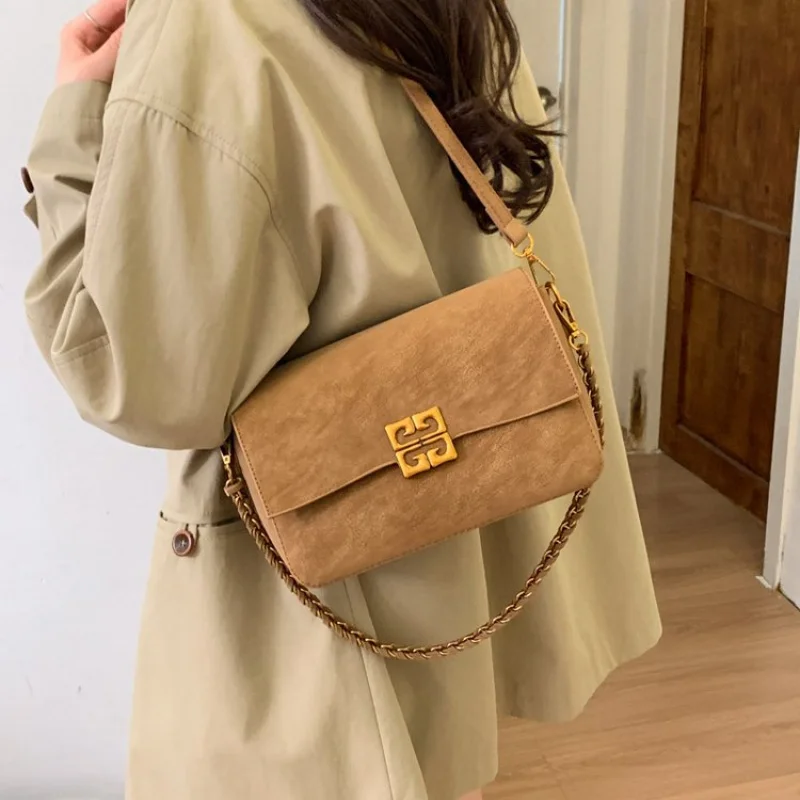 

Высококачественная женская простая винтажная кожаная большая сумка Парижская модная элегантная женская повседневная сумка через плечо