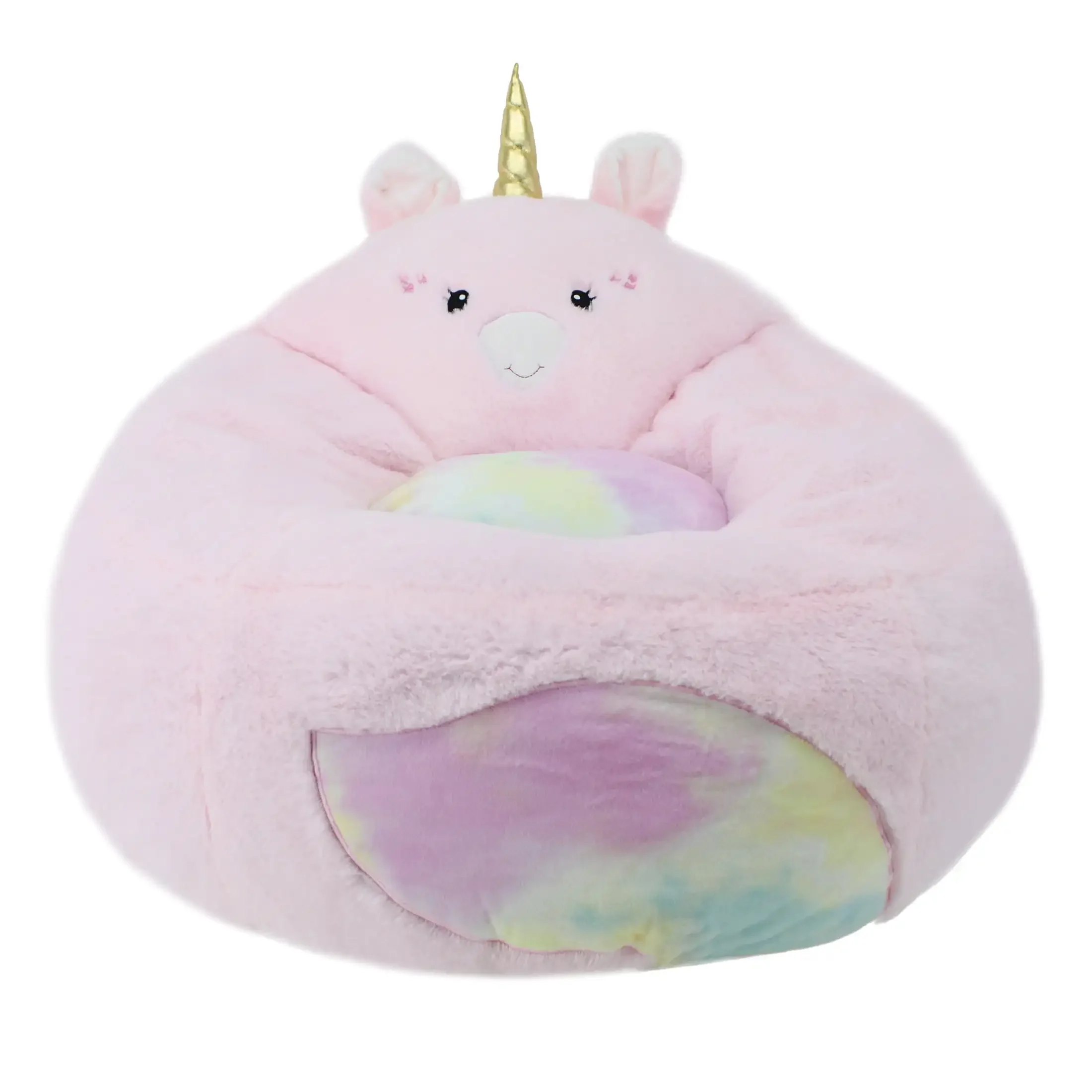 

Kids, Soft Plush Unicorn Bean Bag Chair, Kids, 2.25 ft, Pink Cozy Chair Bedroom Chair