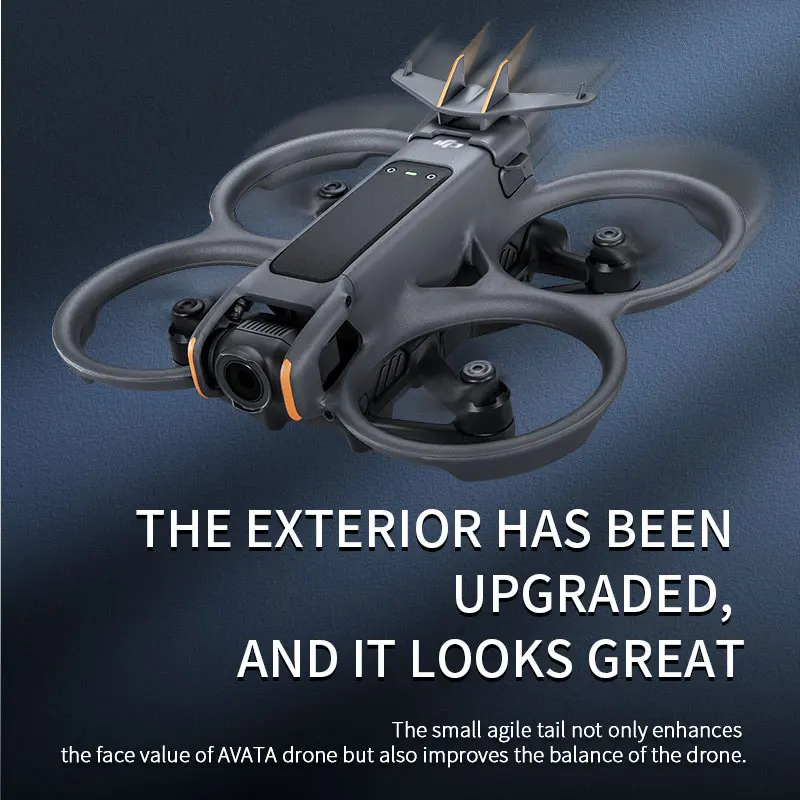 Drone Flying Tail Battery Anti Separation Buckle Reduce Air Resistance Bracket for DJI AVATA 2 Multifunctional Accessories