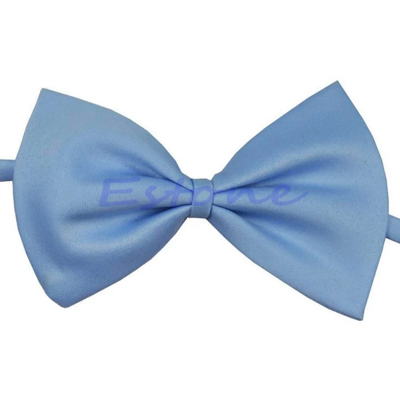 Lot เด็กหญิงเด็กชายเด็กวัยหัดเดิน Bowtie ก่อนผูกโบว์ Tie เนคไทธรรมดา D5QA