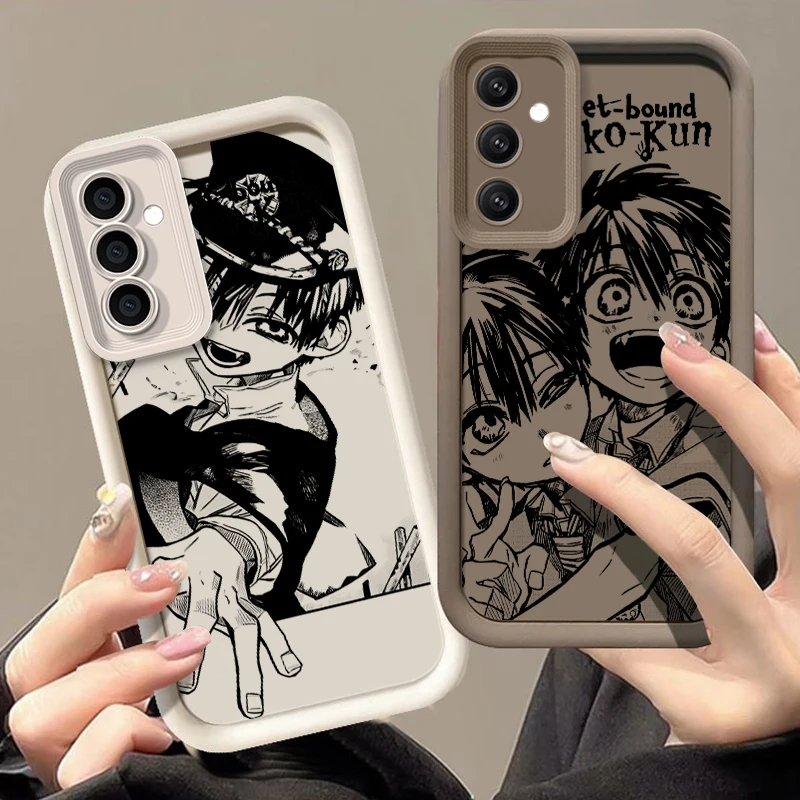 Toilet Bound Hanako Kun For Redmi Note 13 12 11 10 9 Pro Plus 5G POCO F3 F4 F5 X3 X4 X5 GT Soft Eye Ladder Phone Case