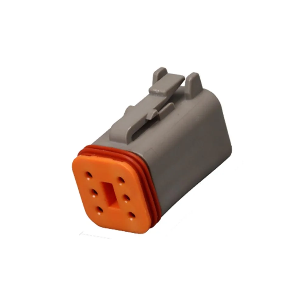 Original DT06-6S 6 Pin Connector IP67 (Pack of 2) - Waterproof Automotive Plug & Socket,