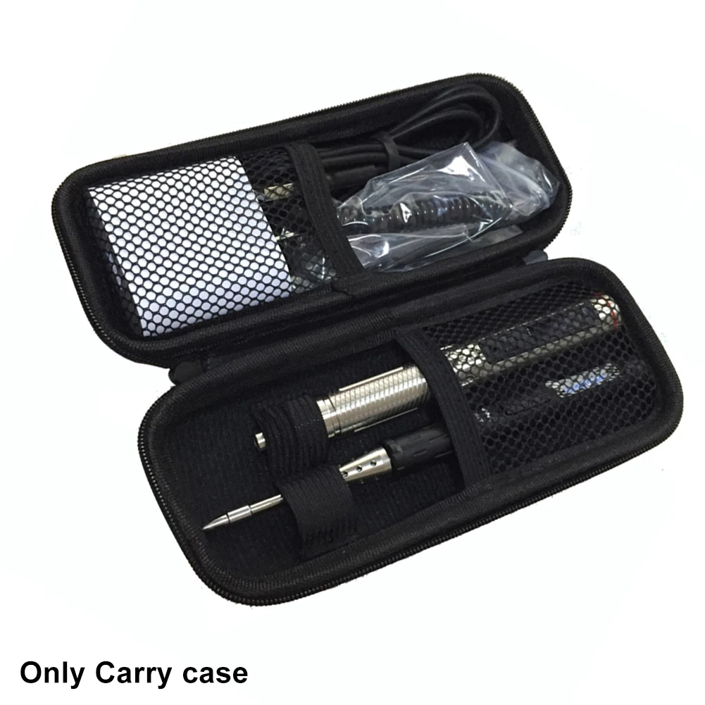 

Portable Zipper Closure EVA Storage Bag Electric Screwdriver Carry Case Shockproof Accessories Lightweight Waterproof Organizer