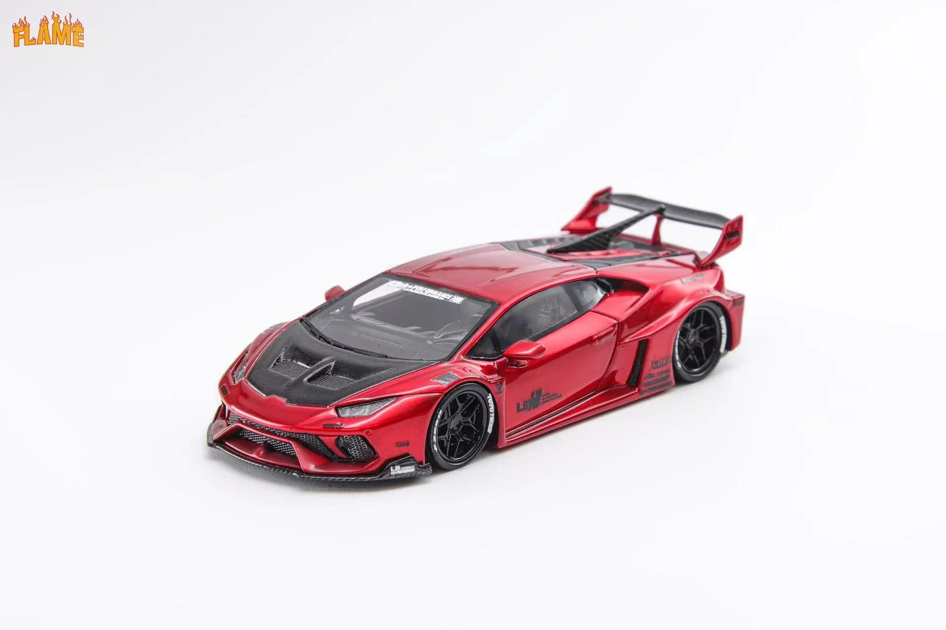 Flame Model 1:64 LBWK Huracan GT LP610 limited499 Diecast Model Car