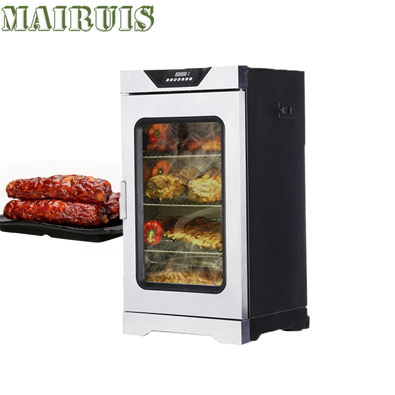 

Industrial Fish Meat Smoking House Oven Electric Meat Sausage And Bacon Smoke Smoker Machine Meat Smoked Furnace