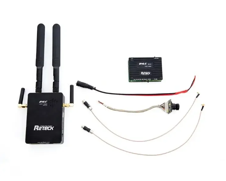 

R2TECK DVLC 720P/1080P при 60 кадров в секунду Цифровая система передачи видео с высоким разрешением Full-HD Сверхдлинный диапазон передачи: 3 км