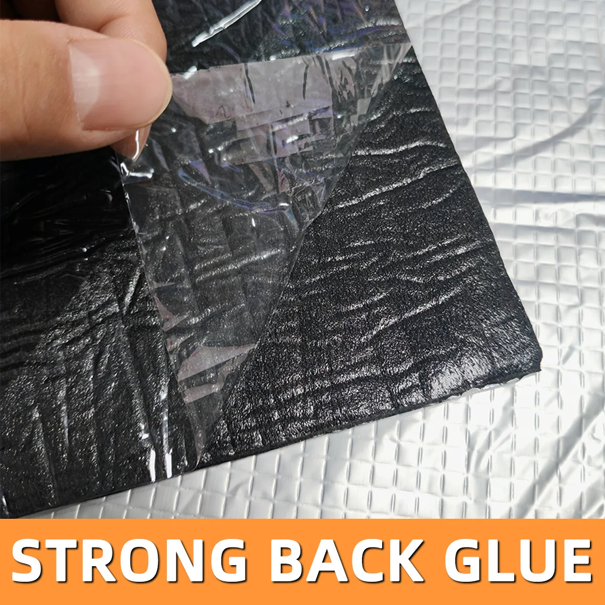 Yitong 5/10mm DIY Automotive Fireproof And Soundproof Cotton Self-Adhesive Automotive Soundproof Door Insulation Engine Hood