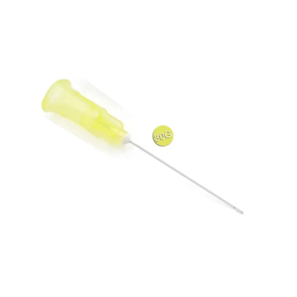 أطراف إبرة الري إندو للأسنان - تصميم فتحة جانبية مغلقة نهائية للشطف الجانبي والعلاج الدقيق لقناة الجذر (0.3/0.4/0