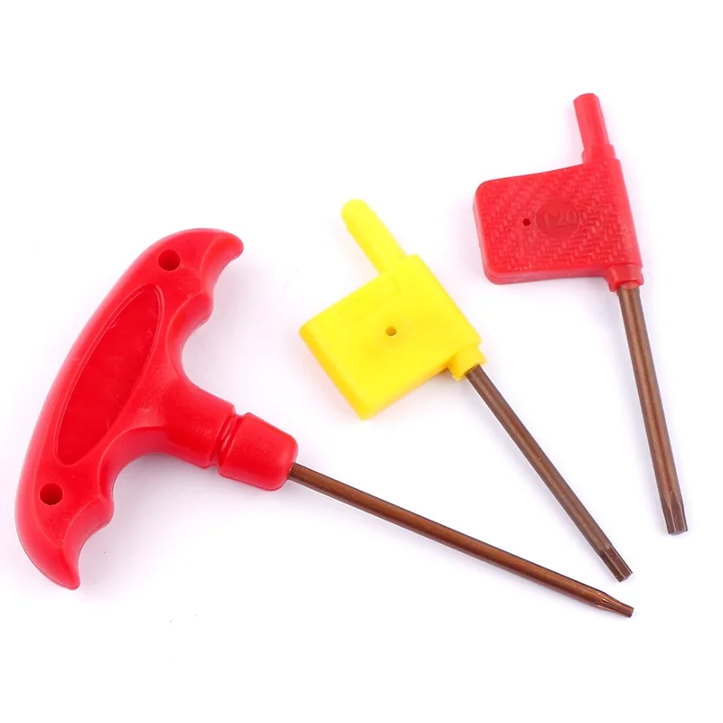 Imagem -04 - Chave de Seis Lóbulos Torx Chaves t6 t8 t9 T10 T15 T20 Cnc Torno Ferramentas Titular Cnc Máquina Parafuso t Alças Bandeira Chave Caixa 10 Peças