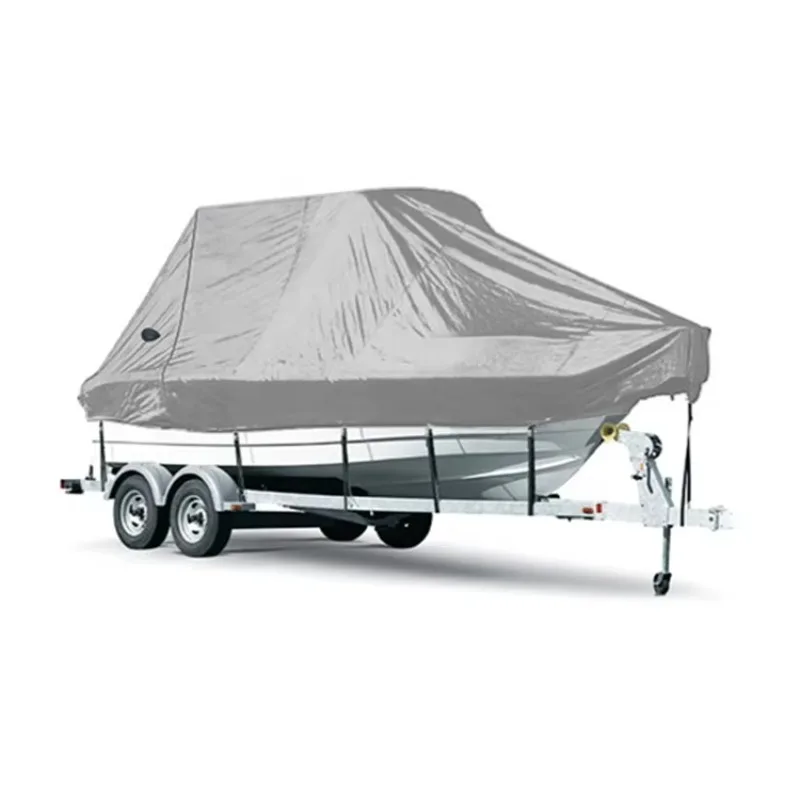 

STLF Custom Polyester BOAT COVER for T-TOP BOATS Fits 23-24FT LENGTH up to 106" WIDTH