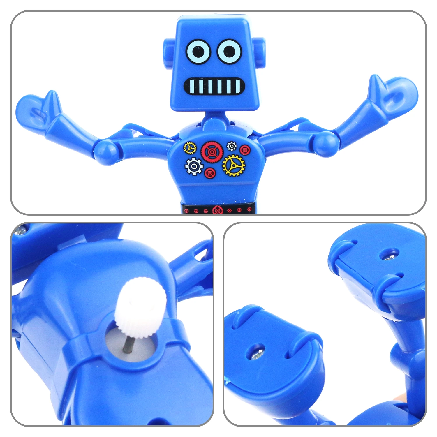 Creative dancing robot winding, swinging, twisting waist chain, children's toy, new and unique