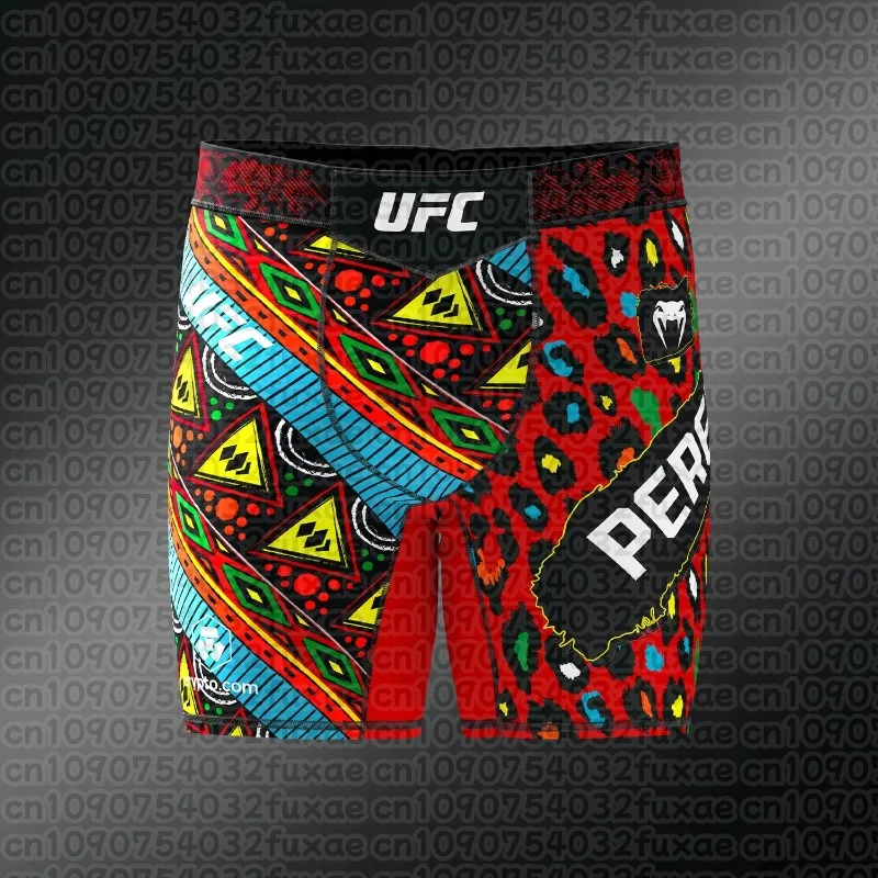 

UFC Top Boxer Charles Oliveira Fighting Shorts Men Women Loose Breathable Quick Drying Muay Thai Jujitsu Wrestling Shorts MOTO