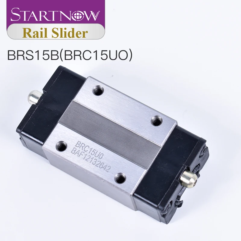 Startnow BRC15U0 Slider Block Linear Rail Guide Bearing Original Taiwan for CNC Router Laser Machine Woodwork Lathe 3D Print