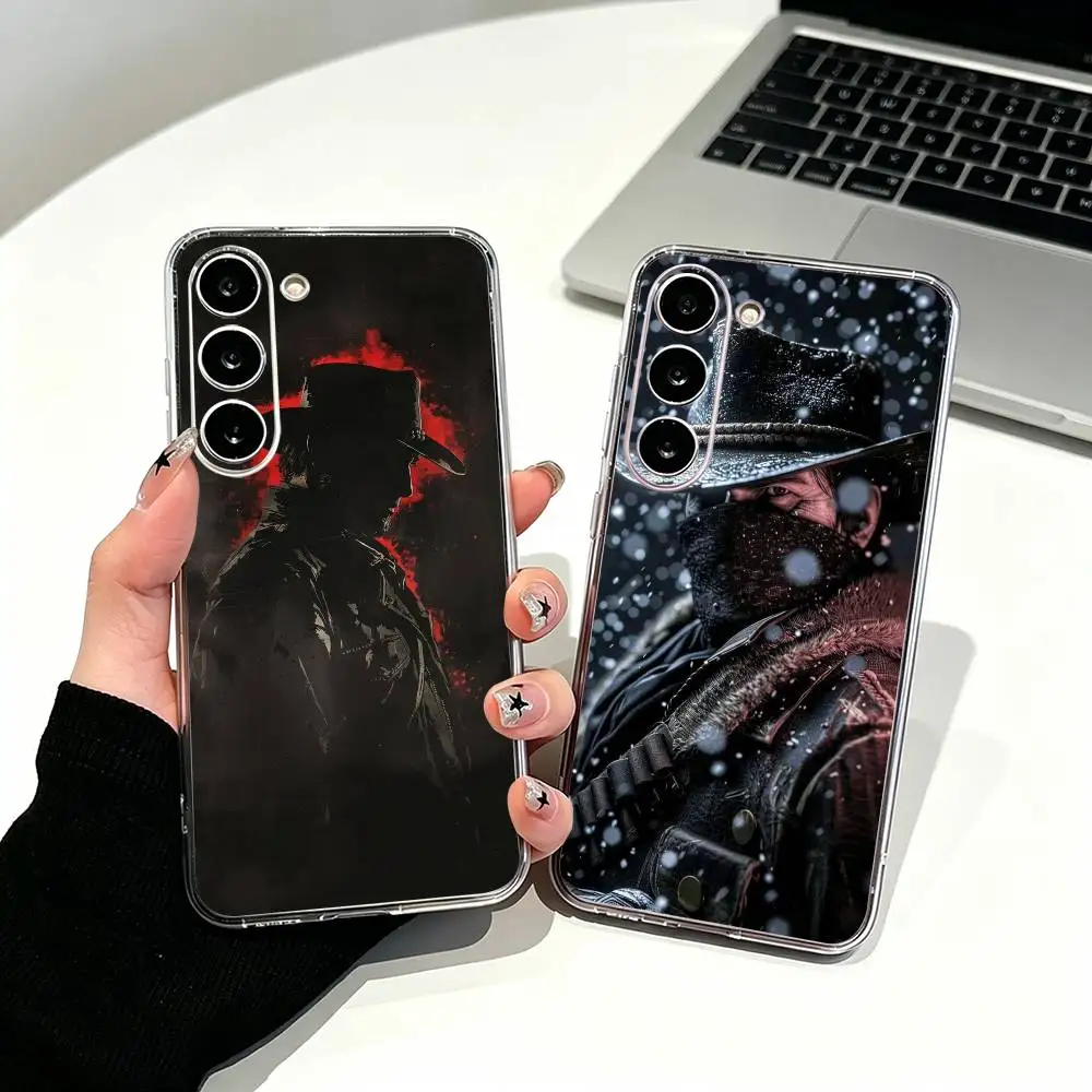 Game Red Dead R-RedemptionN Clear Soft Silicone Phone Case for Samsung Galaxy A71, A70, A52, A51, A40, A30