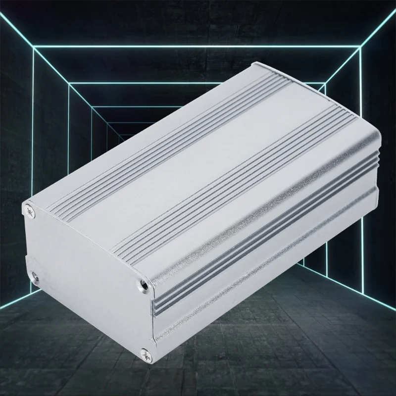 

Корпус для электроники из серого алюминия 38x63x110 мм, для проектных работ, с функцией теплоотвода