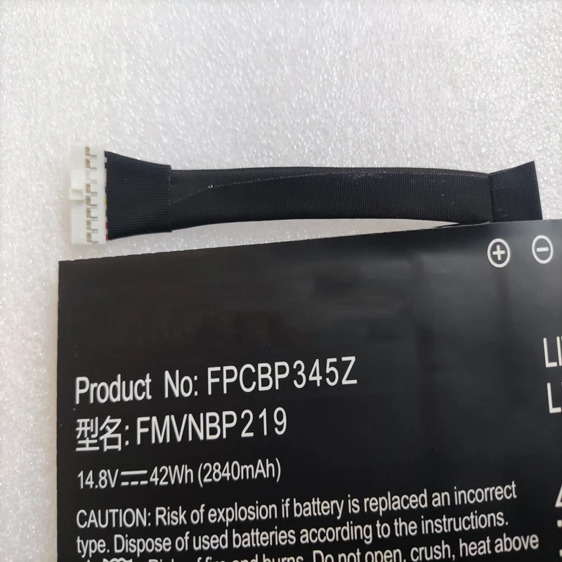 Imagem -04 - Bateria do Portátil Fpcbp345z Fpb0280 14.8v 42wh 2840mah Fpcbp345z Uh572 Ultrabook Uh552 Fpcbp345 Fmvnbp219