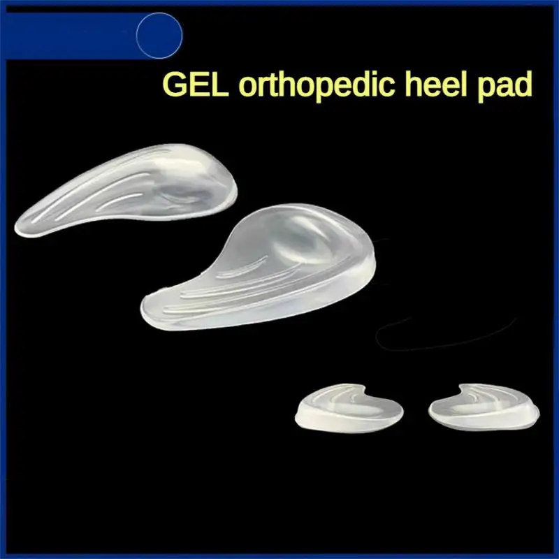 Palmilhas pés o/x perna tipo silicone almofadas ortopédicas valgus varus correção fasciite plantar gel palmilha ímã massagem cuidados com os pés