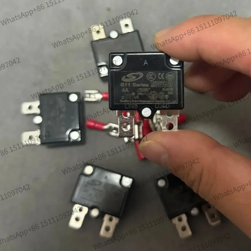 5pcs  SM11 Automatic 3A-30A Overload and Overcurrent Protector Motor Switch Equipment Circuit Breaker 65V