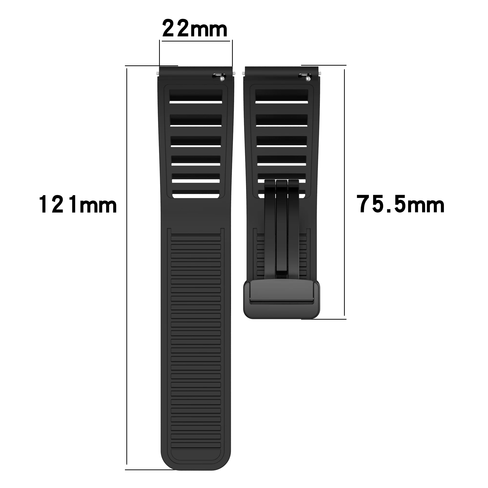 22mm Straps For Huawei GT3 SE/Watch 4Pro Silicone Magnetic Buckle Band For Huawei Watch GT2 3 4 GT3 Pro 46mm Bracelet Wristbands