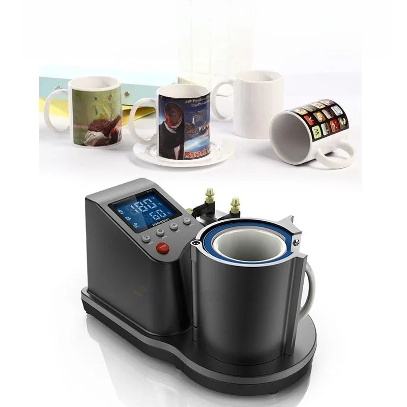 New Mini Pneumatic Cup Baker, Vertical Mug Heat Transfer Machine, Multifunctional Heat Transfer Cup Baker Wholesale
