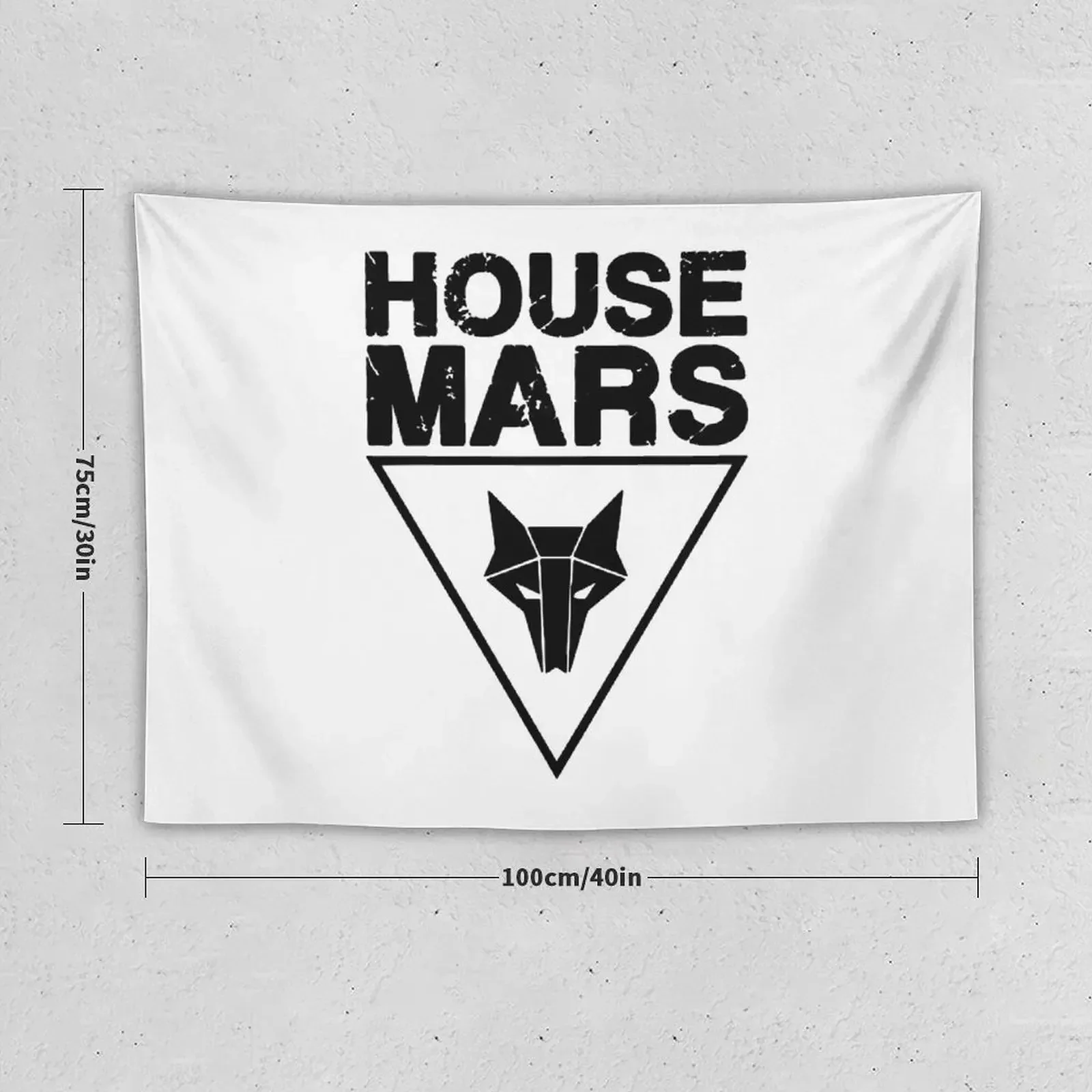 House mars T-Shirt Tapestry Home Decor Accessories Home Decor Aesthetic Bathroom Decor Decoration Aesthetic Tapestry