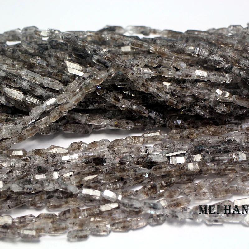 Meihan Wholesale Natural 4*8-14 mm Herkimer Energy Quartz Faceted Beads For Jewelry Making