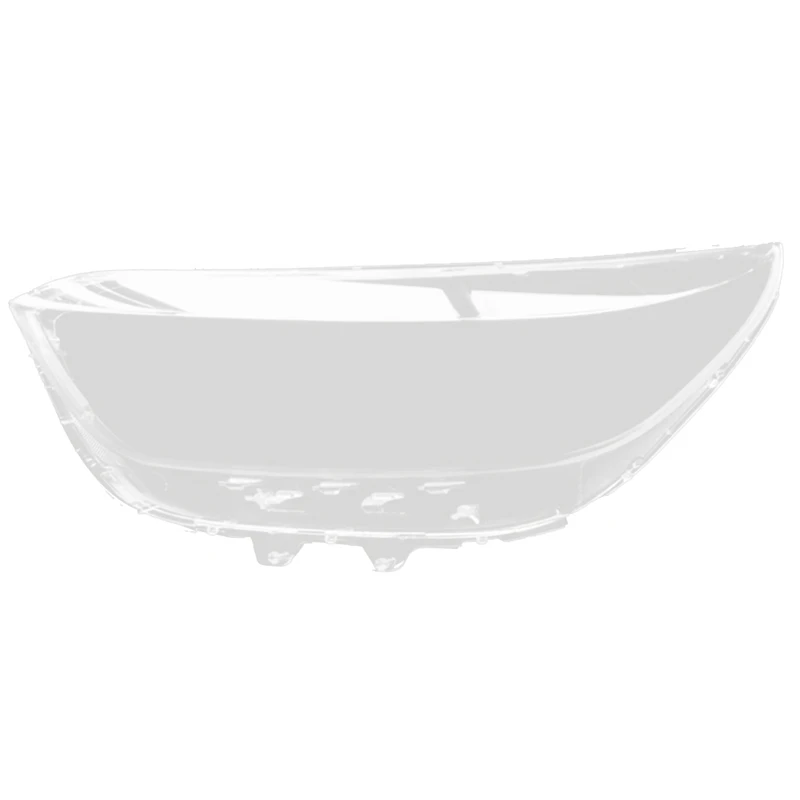 1 Piece Car Left Side Headlight Lens Cover Transparent Car Accessories For KIA KX1 2019-2021 Head Light Shade Shell